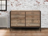 Birlea Urban Rustic 6 Drawer Wide Chest Thumbnail