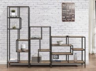 Birlea Urban Rustic Finish Tall Shelving Unit Thumbnail