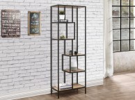 Birlea Urban Rustic Finish Tall Shelving Unit Thumbnail