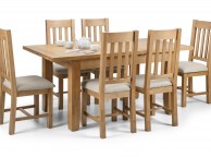 Julian Bowen Astoria Extending Dining Table In Oak Thumbnail