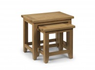 Julian Bowen Astoria Nest Of Tables In Waxed Oak Thumbnail