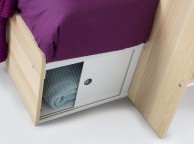 Julian Bowen Eclipse Bunk Bed In Oak And White Thumbnail