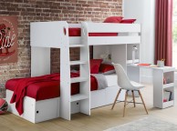 Julian Bowen Eclipse Bunk Bed In White Thumbnail