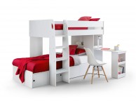 Julian Bowen Eclipse Bunk Bed In White Thumbnail