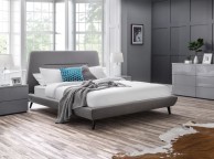 Julian Bowen Kyoto 5ft Kingsize Grey Fabric Bed Frame Thumbnail
