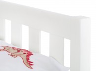 Julian Bowen Luna 4ft6 Double Wooden Bed Frame In Surf White Thumbnail