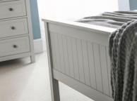 Julian Bowen Maine 3ft Single Dove Grey Wooden Bed Frame Thumbnail