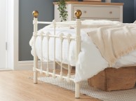 Birlea Atlas 3ft Single Cream Metal Bed Frame Thumbnail