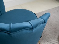 Birlea Ariel Armchair In Soft Blue Fabric Thumbnail