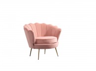 Birlea Ariel Armchair In Soft Coral Fabric Thumbnail