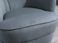 Birlea Cleo Accent Chair In Grey Fabric Thumbnail