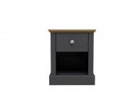 LPD Devon Charcoal And Oak Finish Lamp Table Thumbnail