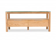 LPD Tribeca TV Unit In White Oak Thumbnail