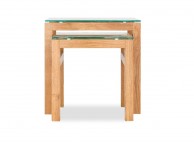 LPD Tribeca Nest Of 2 Tables In White Oak Thumbnail