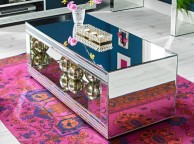 LPD Biarritz Mirrored Coffee Table Thumbnail