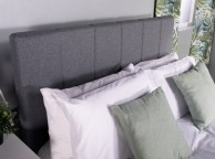 Flair Furnishings Waltz Grey Fabric 4ft6 Double Ottoman Bed Thumbnail