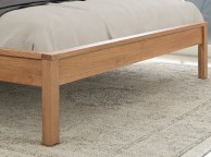 Flintshire Rowley 5ft Kingsize Smoked Oak Wooden Bed Thumbnail