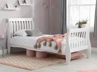 Birlea Belford 3ft Single White Wooden Bed Frame Thumbnail