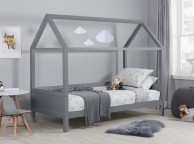 Birlea Home 3ft Single Grey Wooden Bed Frame Thumbnail