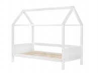 Birlea Home 3ft Single White Wooden Bed Frame Thumbnail