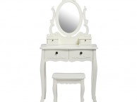 LPD Antoinette Dressing Table Set In White Thumbnail