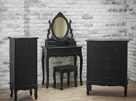 LPD Antoinette 3 Plus 2 Drawer Chest In Black Thumbnail