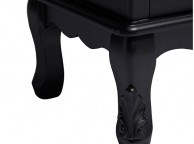 LPD Antoinette 5 Drawer Tall Narrow Chest In Black Thumbnail