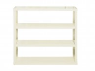 LPD Puro Bookcase In Cream Gloss Thumbnail