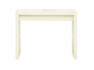 LPD Puro Console Table In Cream Gloss Thumbnail