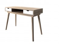 LPD Scandi Desk White And Oak Finish Thumbnail