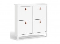 FTG Barcelona Shoe Cabinet In White Thumbnail