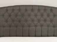 Emporia Lyndhurst 6ft Super Kingsize Grey Fabric Ottoman Bed Thumbnail