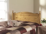 Friendship Mill Boston 4ft Small Double Pine Wooden Headboard Thumbnail