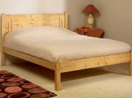 Friendship Mill Vegas Low Foot End 4ft Small Double Pine Wooden Bed Frame Thumbnail