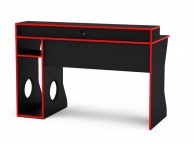 Birlea Enzo Black And Red Gaming Desk Thumbnail