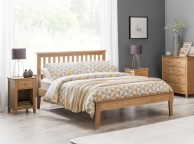 Julian Bowen Salerno 4ft6 Double Oak Bed Frame Thumbnail