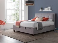 Kaydian Accent 5ft Kingsize Grey Ottoman Storage Bed Thumbnail