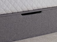 Kaydian Whitburn 4ft6 Double Mid Grey Fabric Ottoman Storage Bed Thumbnail