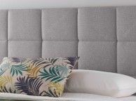 Kaydian Whitburn 4ft6 Double Light Grey Fabric Ottoman Storage Bed Thumbnail