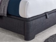 Kaydian Appleby 5ft Kingsize Slate Grey Fabric Ottoman Storage Bed Thumbnail