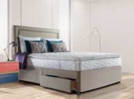 Sealy Pearl Luxury 3ft6 Large Single Divan Bed Thumbnail