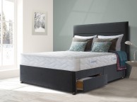 Sealy Pearl Deluxe 3ft6 Large Single Divan Bed Thumbnail