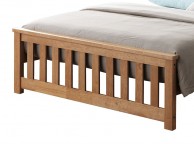 Sweet Dreams Conrad 5ft Kingsize Oak Finish Wooden Bed Frame Thumbnail