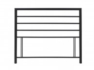 Bentley Designs Urban 4ft Small Double Matt Black Metal Headboard Thumbnail