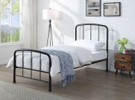 Sleep Design Belmont 3ft Single Black Metal Bed Frame Thumbnail