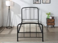 Sleep Design Belmont 3ft Single Black Metal Bed Frame Thumbnail