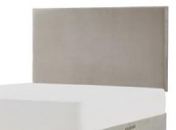 Metal Beds Flat 3ft Single Fabric Headboard (Choice Of Colours) Thumbnail