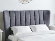 Limelight Tasya 4ft6 Double Dark Grey Fabric Bed Frame Thumbnail