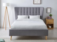 Limelight Tasya 5ft Kingsize Light Grey Fabric Bed Frame Thumbnail