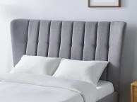 Limelight Tasya 5ft Kingsize Light Grey Fabric Bed Frame Thumbnail